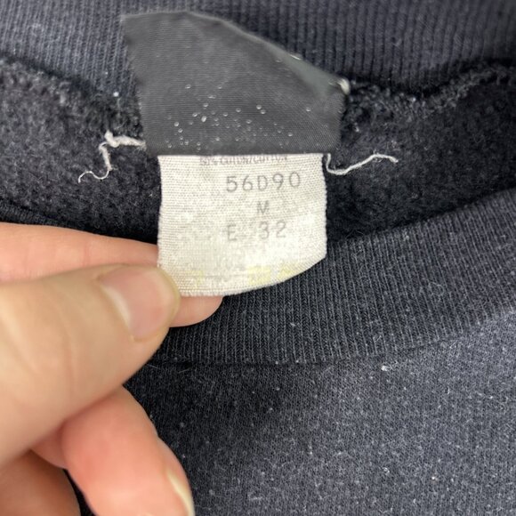 Vintage 70s/80s Playboy Crewneck Sweater Pullover Stripes Men’s Size M Black - Picture 7 of 8